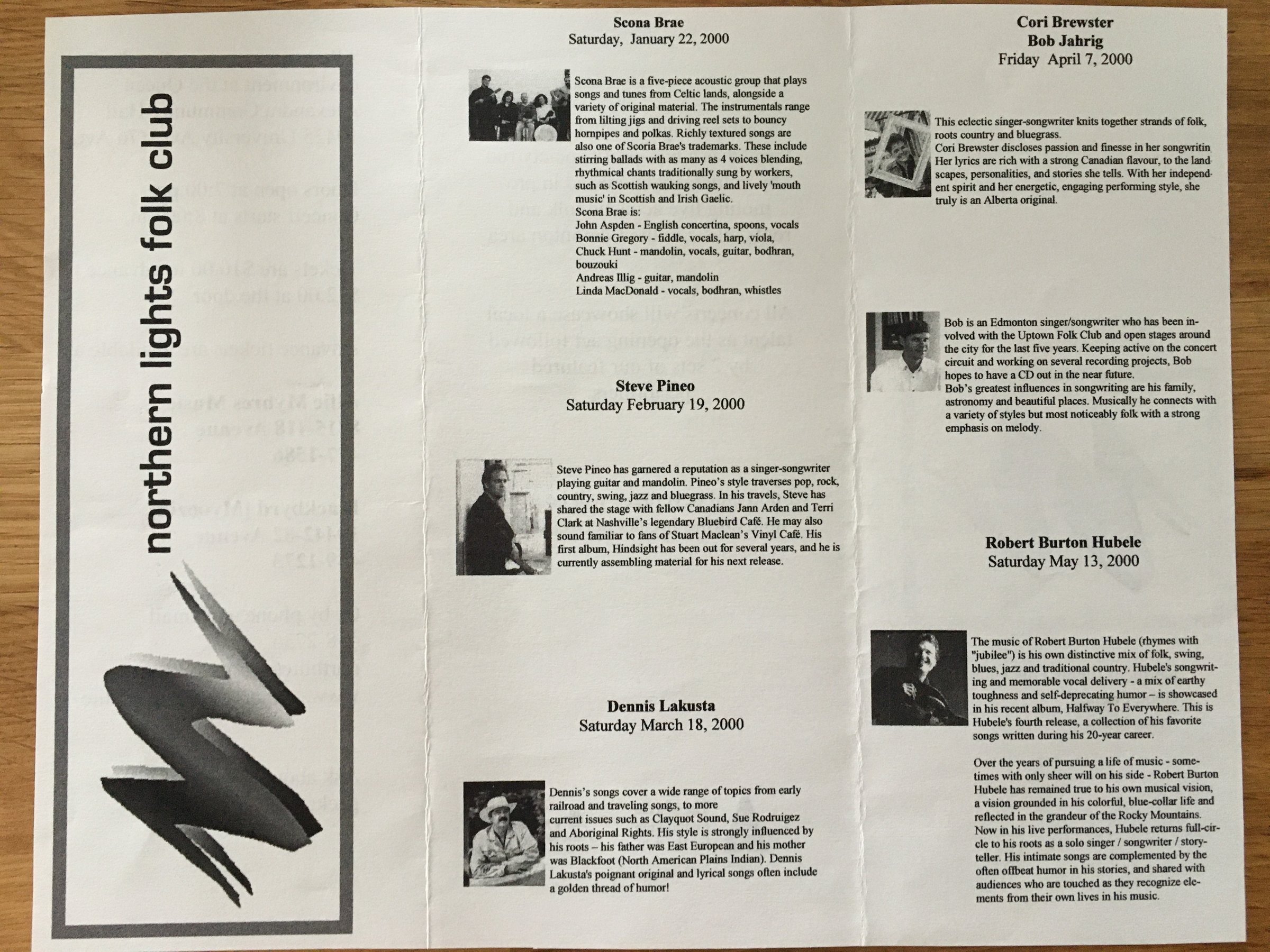 Start of 2000 Brochure - Page 2